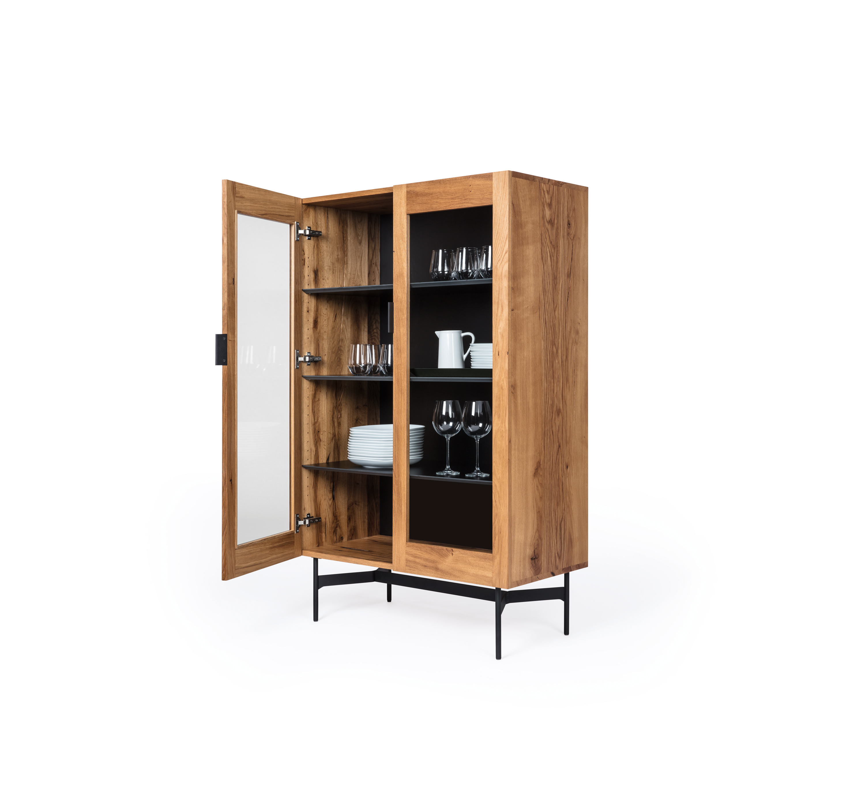 janua_bc04_vitrine_korpusmoebel_indoor_altholz_holz_eiche_stahl_tiefschwarz_f_01