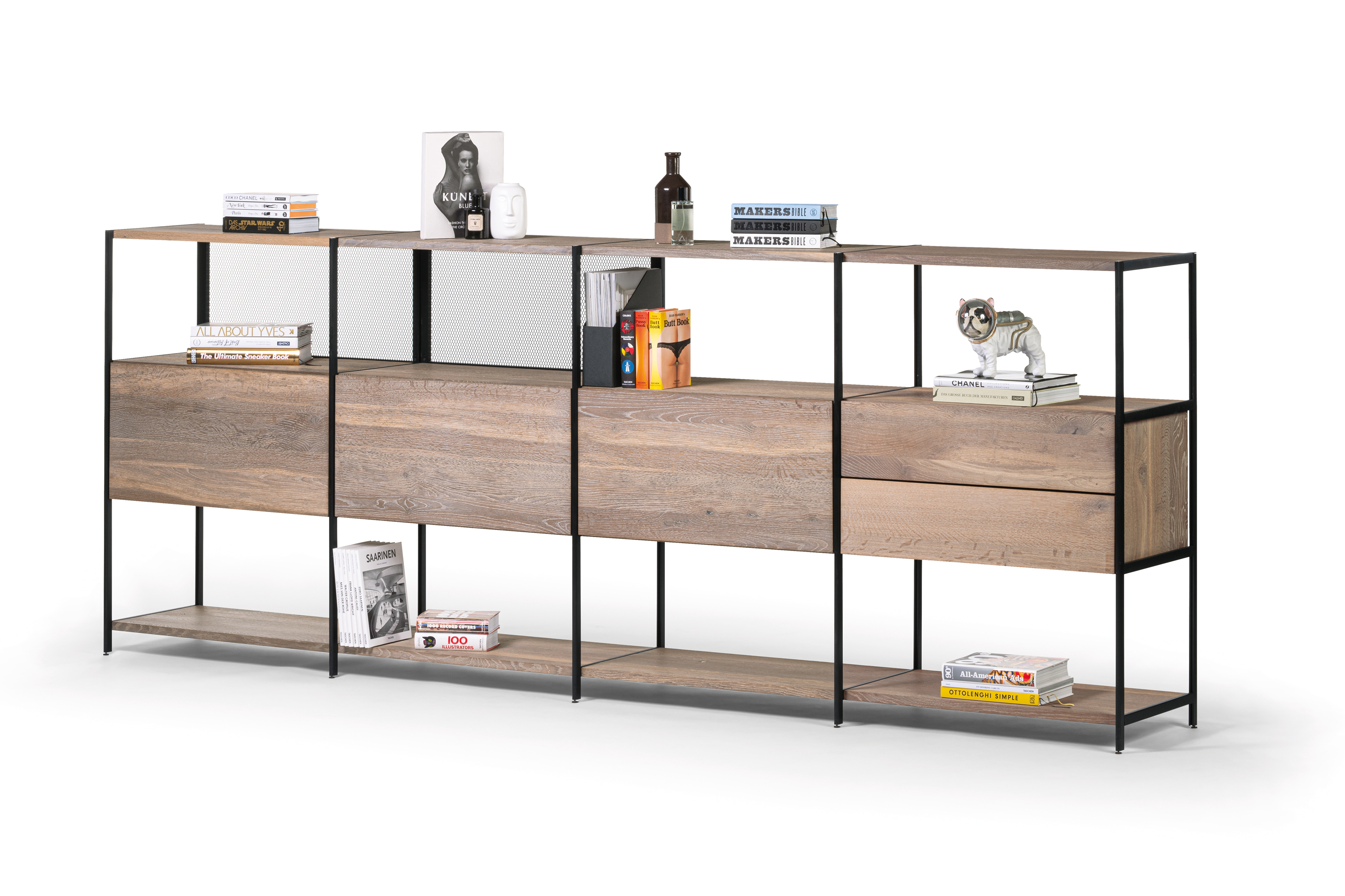 janua_bc06_room68_regalsystem_highboard_indoor_geraechert_holz_eiche_weiss_roheffekt_alu_schwarz_f_01