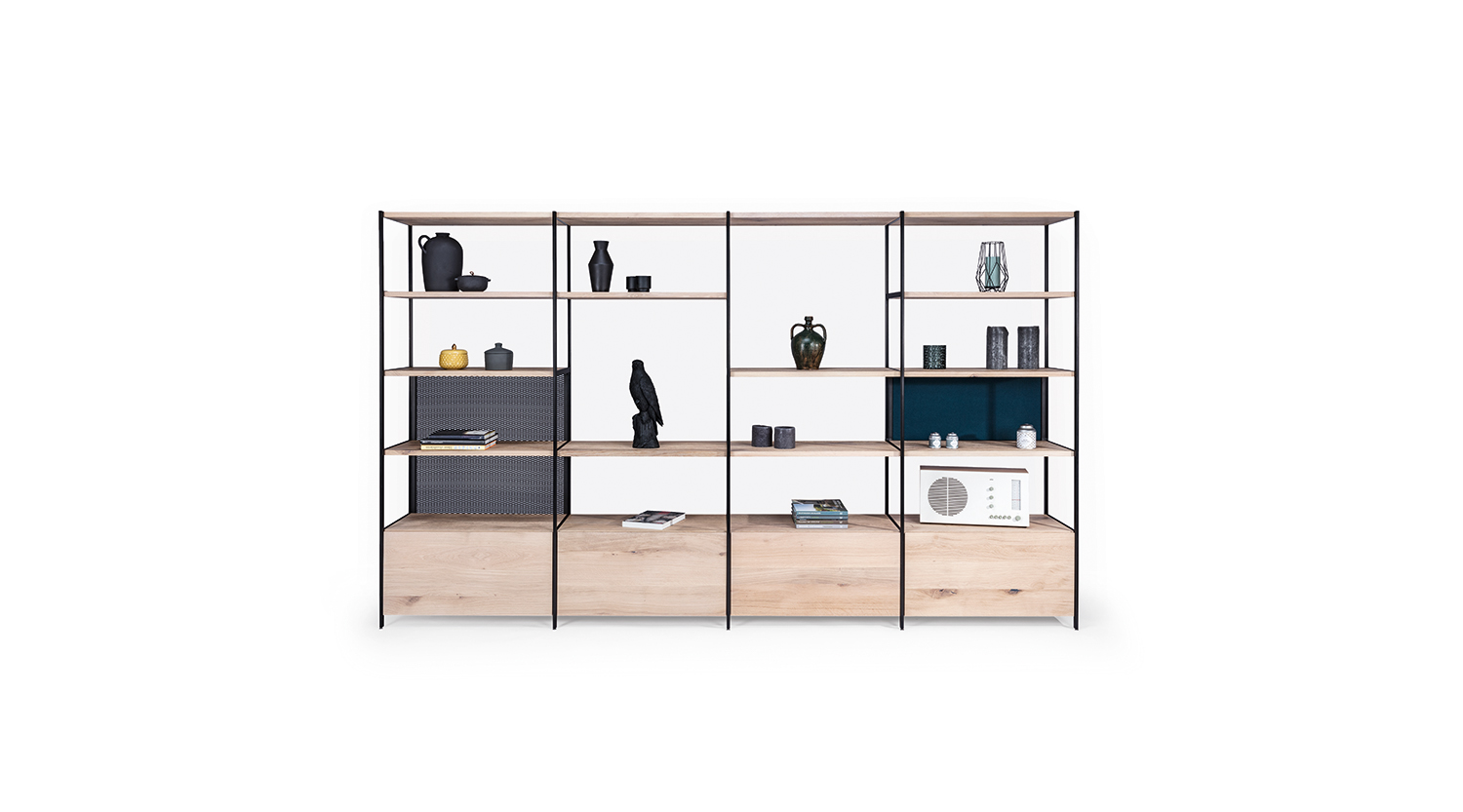 janua_bc06_room68_regalsystem_regal_holz_basic_eiche_weiss_alu_eloxiert_schwarz_f_01